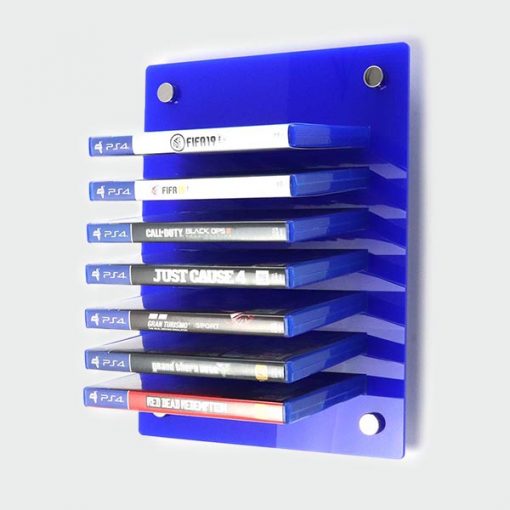 PS4 PS5 Wall Mounted Game Display Rack