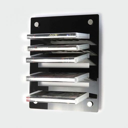 PlayStation 3 Wall Mounted Game Display Rack