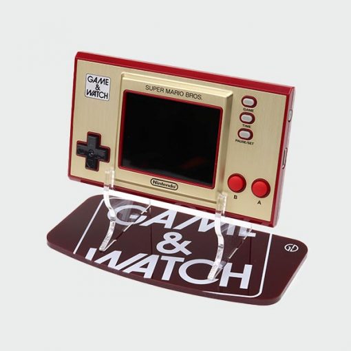 Game & Watch 35th Anniversary Overprinted Logo Console Stand