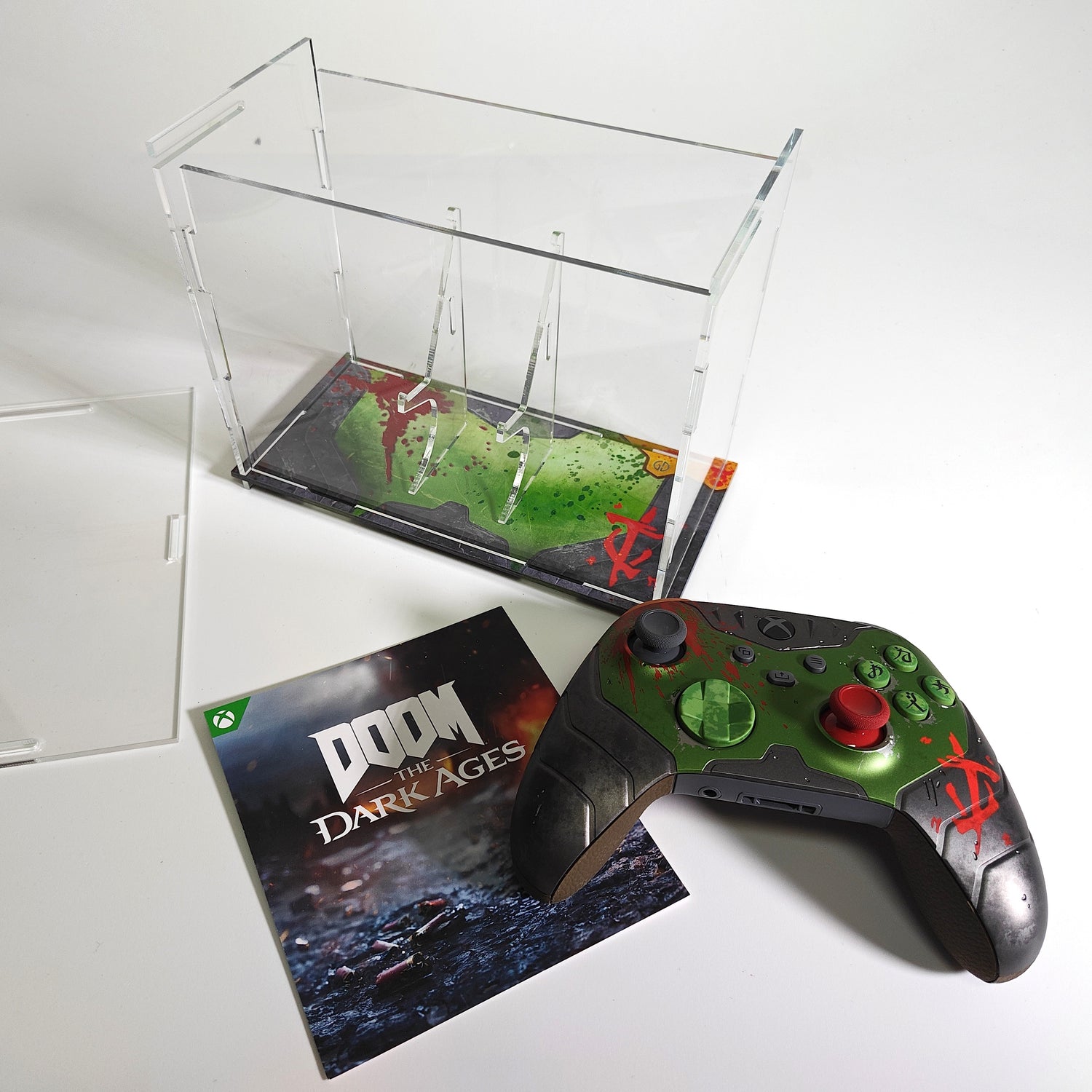 DOOM Dark Ages Xbox Dual Case & Controller Stand