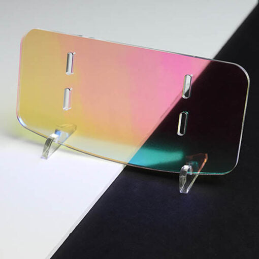 Iridescent Acrylic Controller/Console Stands