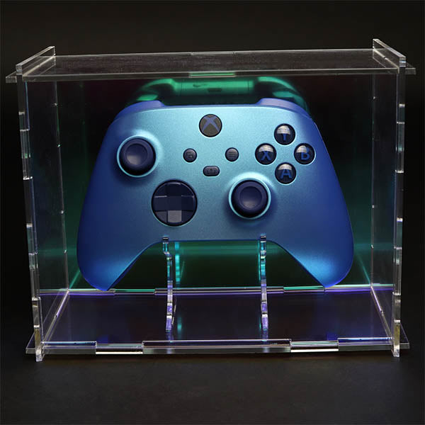 Iridescent Dual Case and Controller Stand