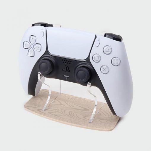 Light Wood Effect PlayStation 5 Controller Stand