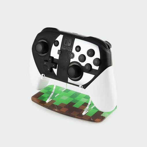 Minecraft Pixels Switch Pro Controller Stand