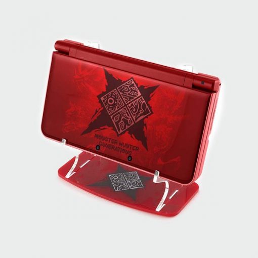 Red Monster Hunter Generations NEW Nintendo 3DS XL Console Stand