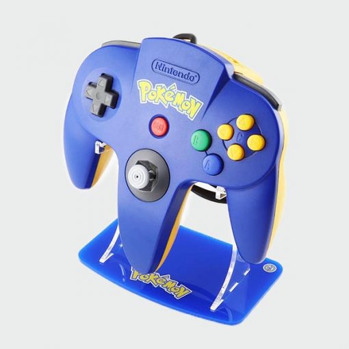 Nintendo 64 Pokémon Pikachu Dark Blue Controller Stand – Gaming