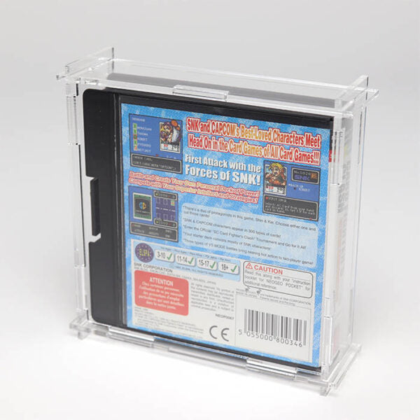 Neo Geo Pocket Cartridge Display Case