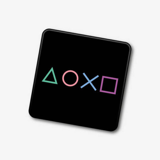 PlayStation Symbols Gaming Coaster