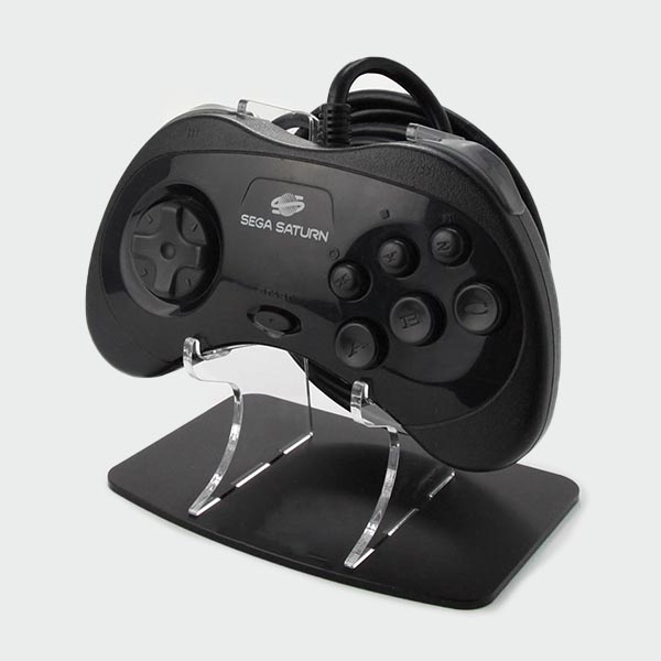 Sega Saturn Boxed 3D Controller Display Case - Gaming Displays