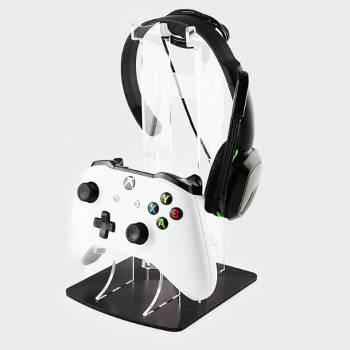 Xbox One Blackout Dual Controller & Headset Stand