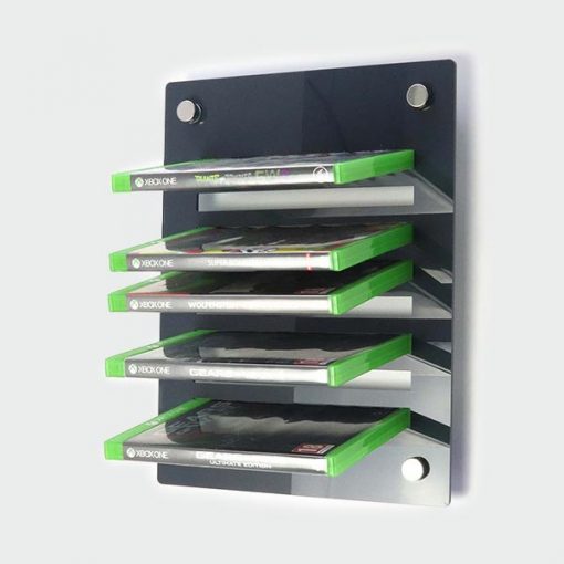 Xbox One Xbox Series X Wall Mounted Game Display Rack – Gaming Displays