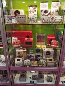 Photo of a Nintendo GameCube display