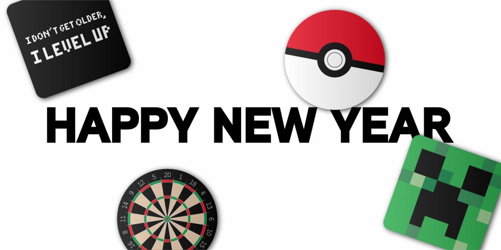 Happy New Year Gaming Displays Blog Banner