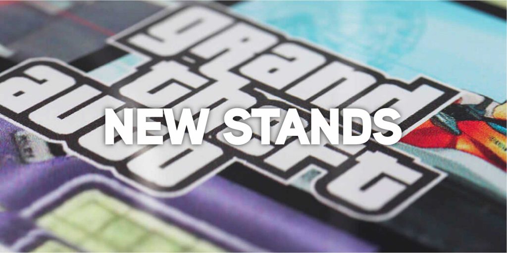 New Stands Gaming Displays Blog Banner