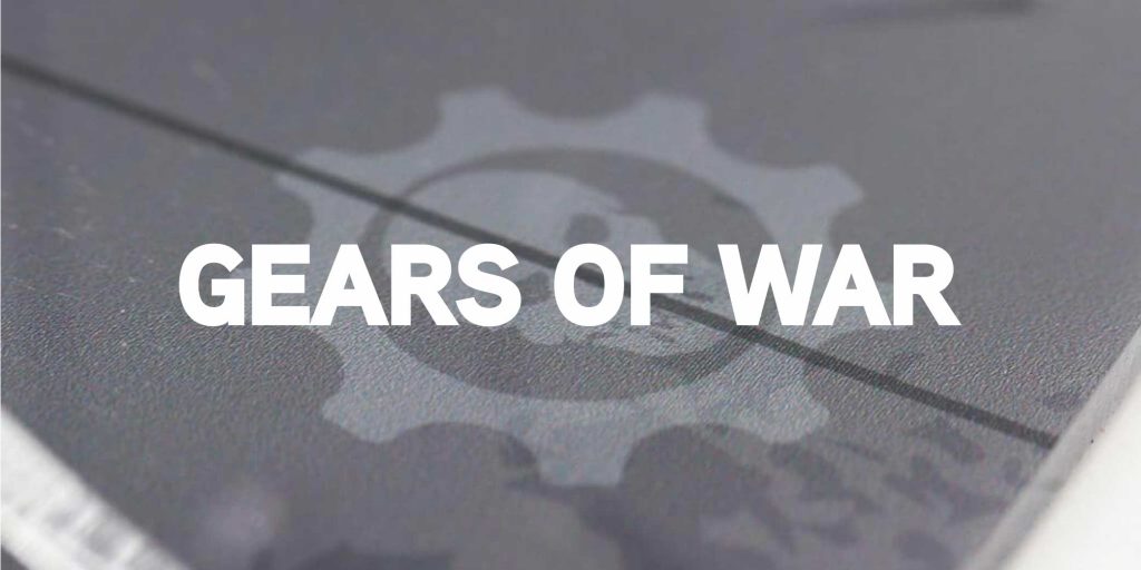 Gears of War Gaming Displays Blog Banner