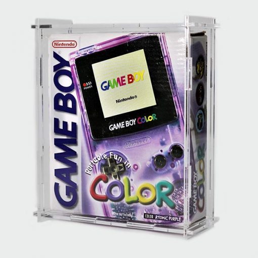 Game Boy Color Boxed Console Display Case