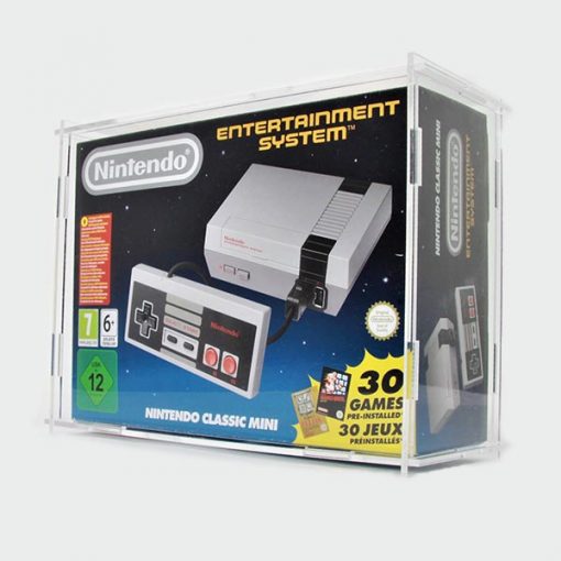 Nintendo NES Mini Boxed Console Display Case