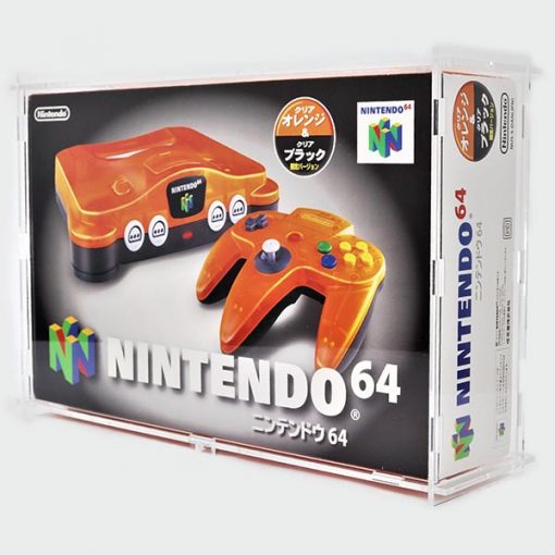 Japanese Nintendo 64 Boxed Console Display Case
