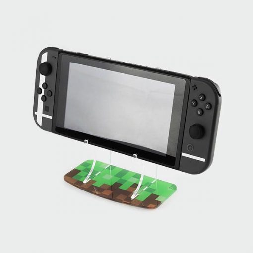 Minecraft Pixels Switch Console Stand