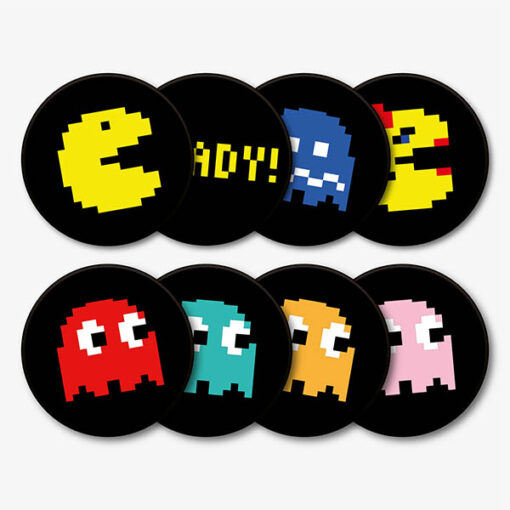 Pac Man Character Coasters