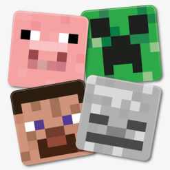 Minecraft Character Coasters
