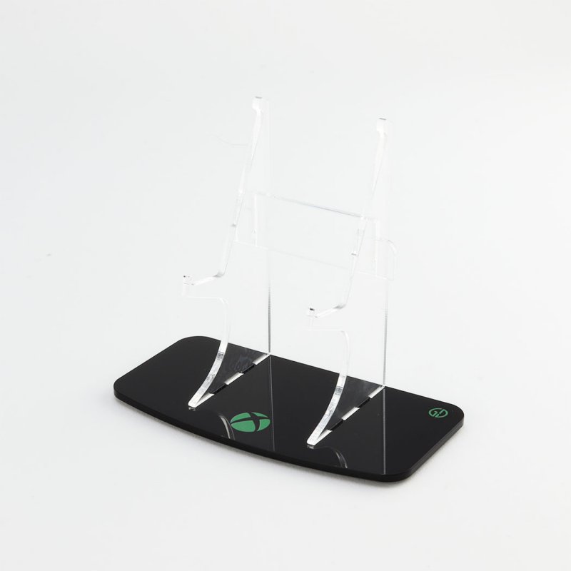 Green Logo Xbox One Controller Stand - Gaming Displays