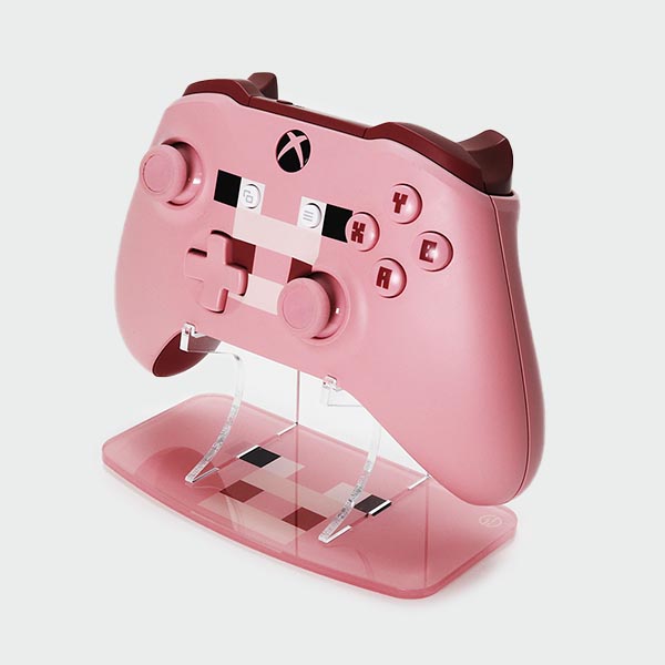 pink minecraft xbox controller