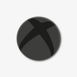 Blackout Xbox Logo Single Coaster