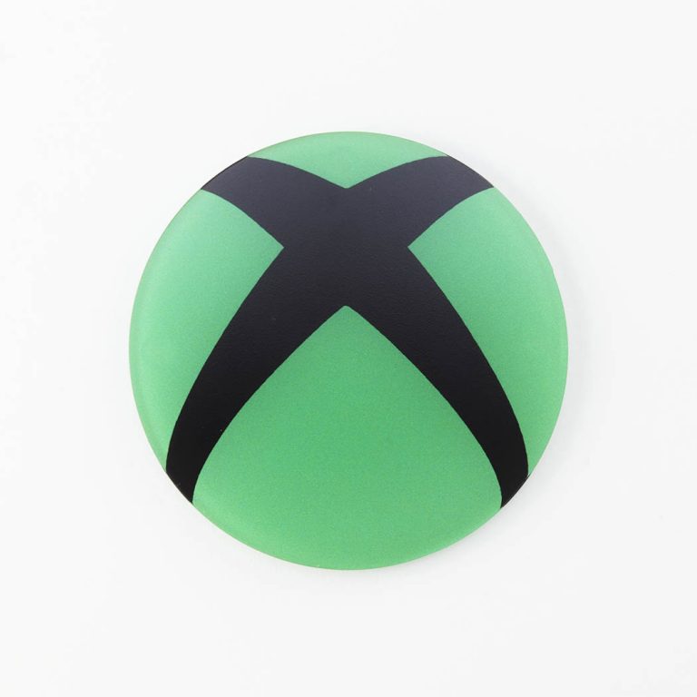 Green Xbox Logo Coaster - Gaming Displays - Xbox