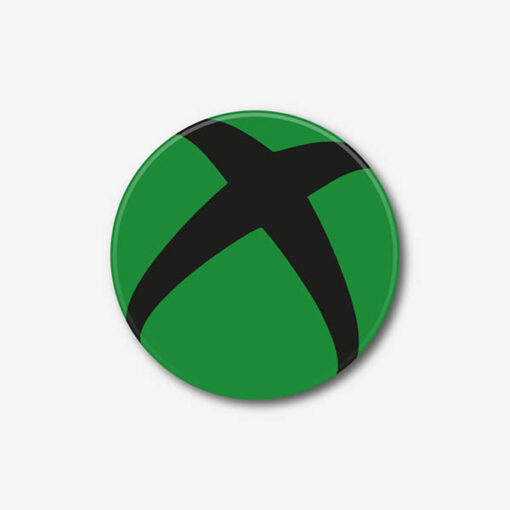 Green Xbox Logo Single Coaster