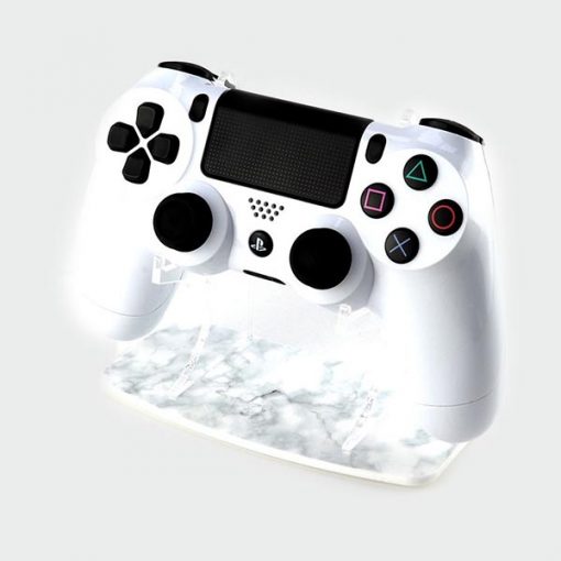 White Marble PlayStation 4 Controller Stand