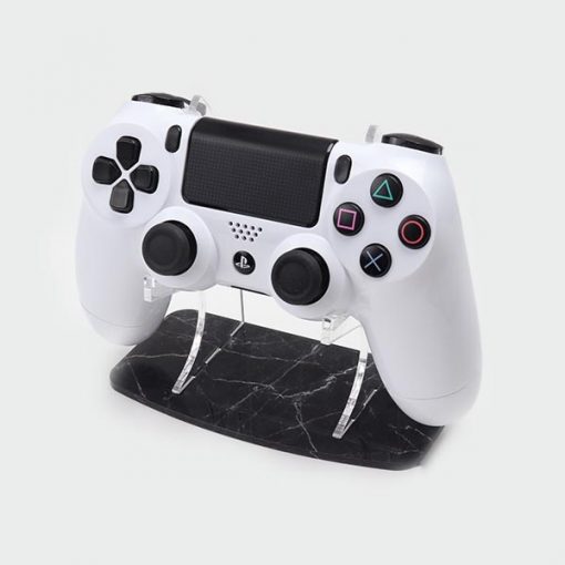 PlayStation 4 Printed Acrylic Black Marble Effect Controller Display Stand