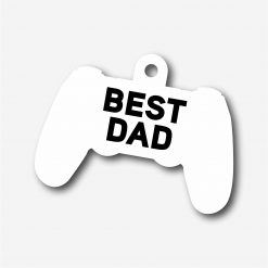 Best Dad PS4 Controller Key Ring