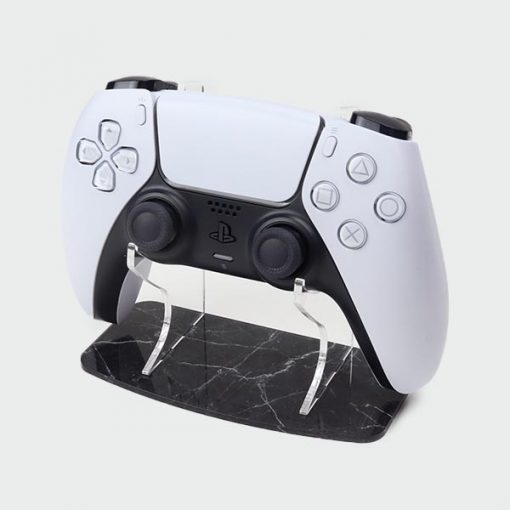 Black Marble PlayStation 5 Controller Stand