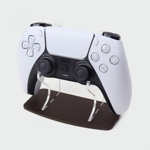 Dark Wood Effect PlayStation 5 Controller Stand