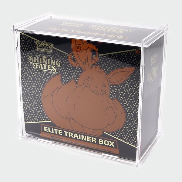Pokémon Trading Cards Elite Trainer Box Display Case