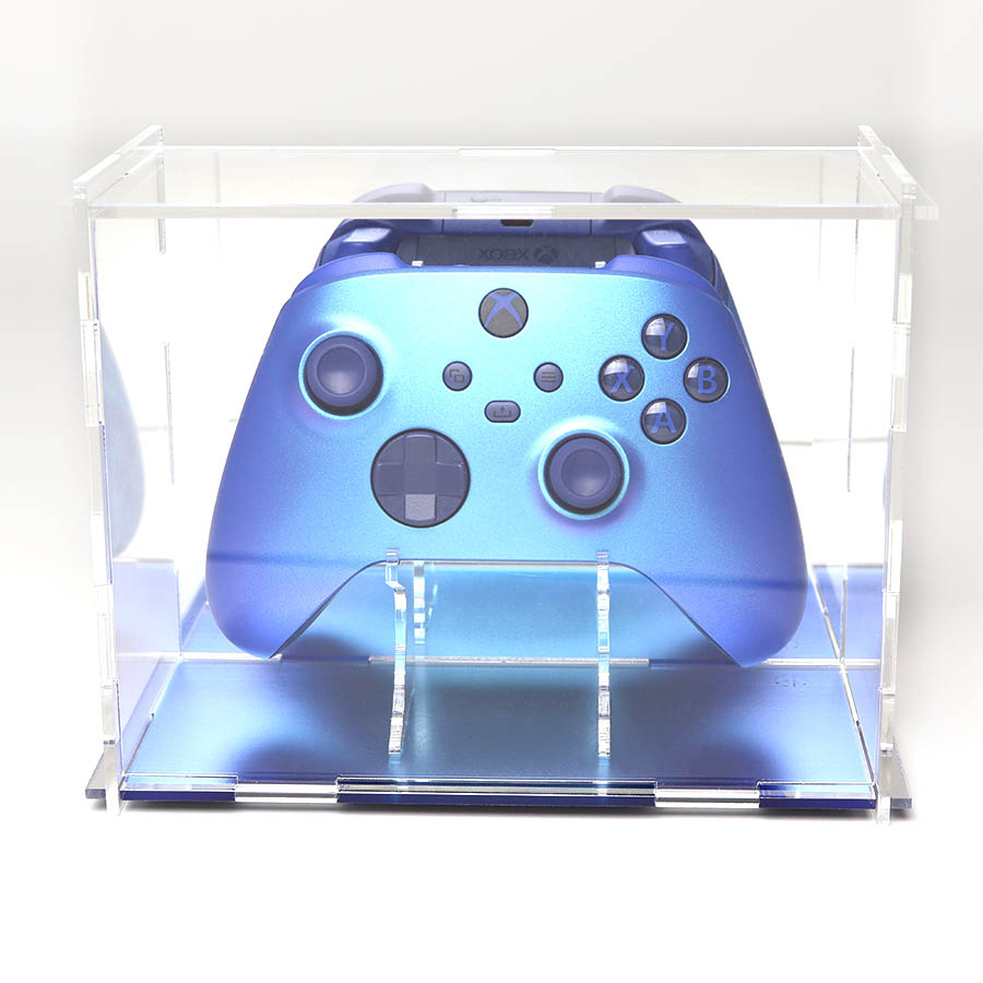Aqua Shift Xbox Dual Case and Controller Stand Front